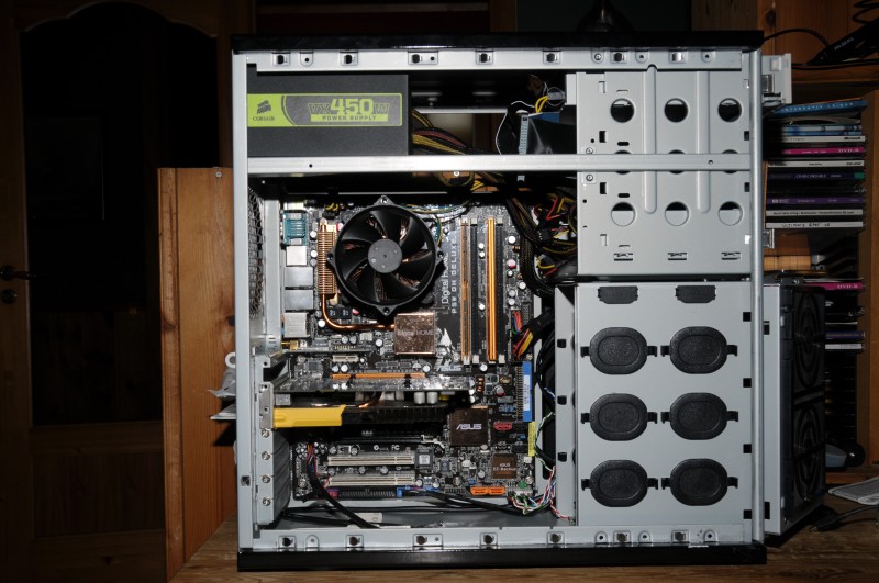 Nearly finished (lacking drives and fans)